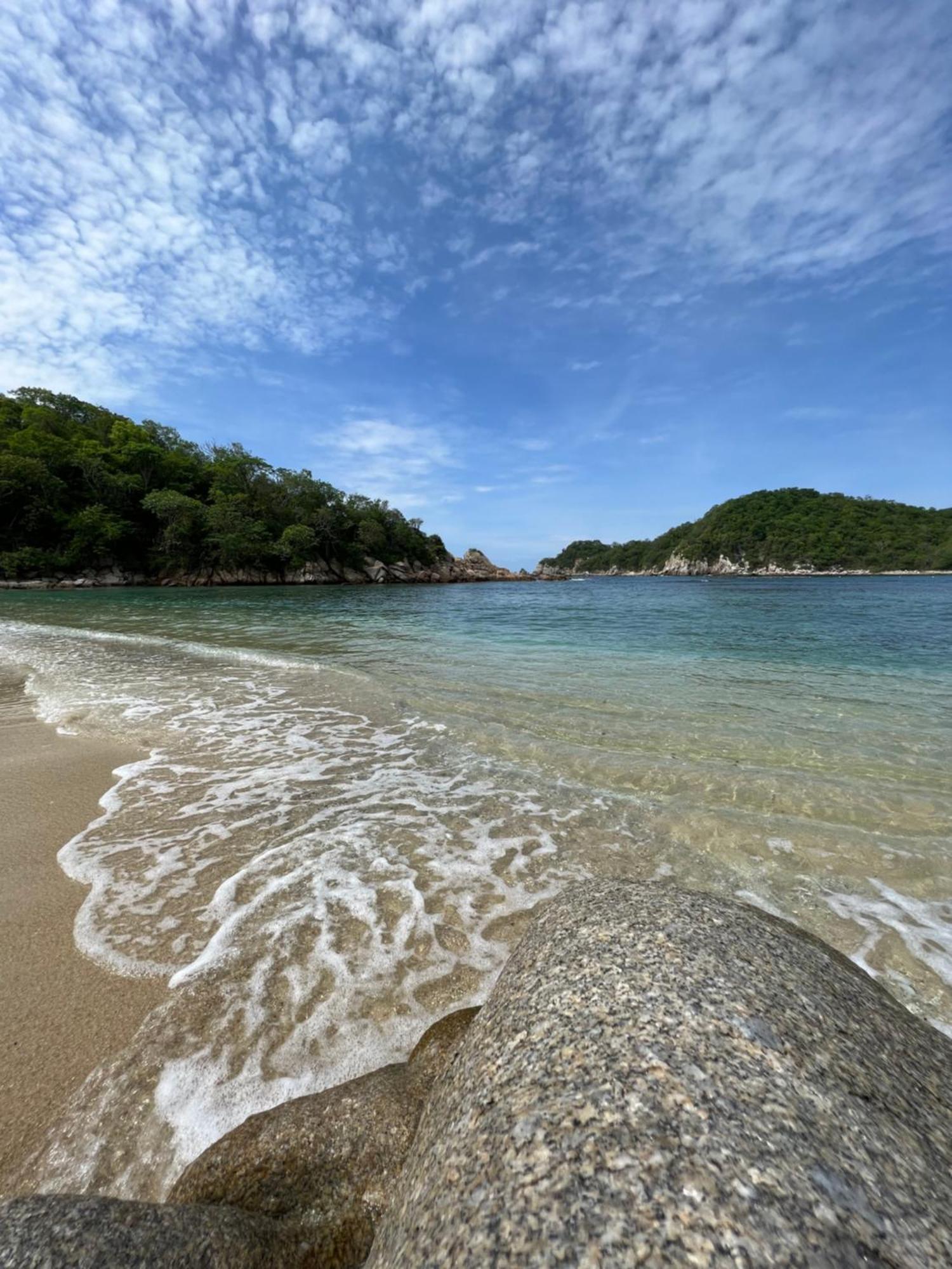 Agua Azul La Villa Santa Cruz Huatulco Exterior foto